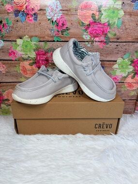 Boys Canvas Slip On Crevo Shoes